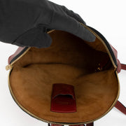 Authentic pre-loved Delvaux Red Tissage Azov Backpack on Labellov.com