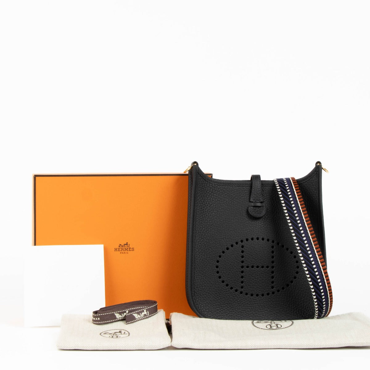 Hermès Evelyne 16 Caban Clemence Sangle Cavale GHW