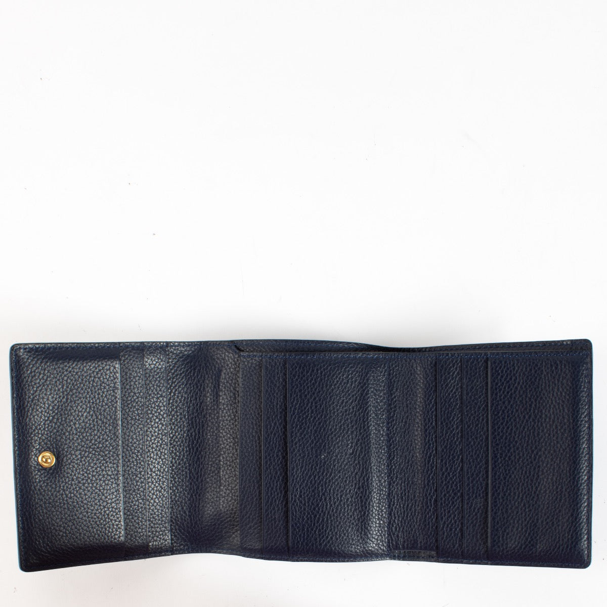 Authentic second hand Delvaux Blue Louise Wallet on Labellov.com