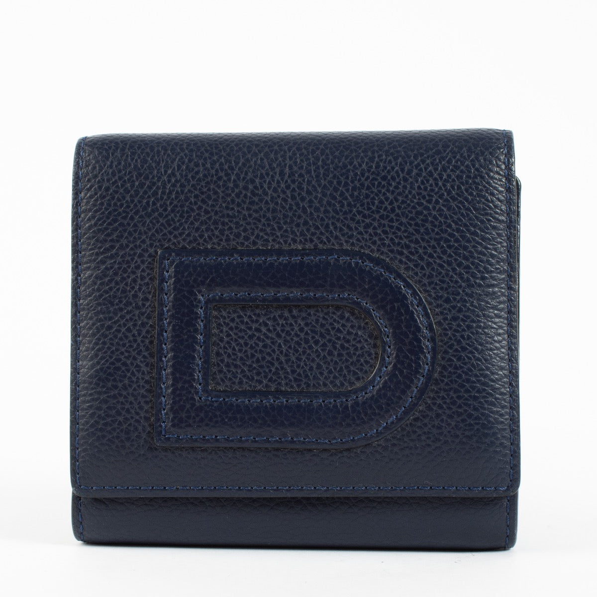 Authentic second hand Delvaux Blue Louise Wallet on Labellov.com