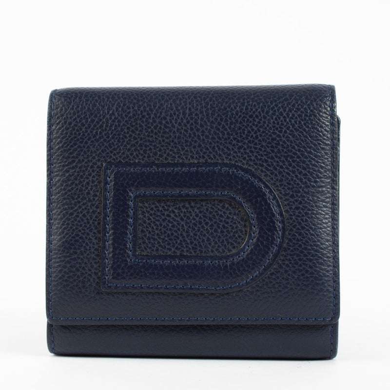 Authentic second hand Delvaux Blue Louise Wallet on Labellov.com
