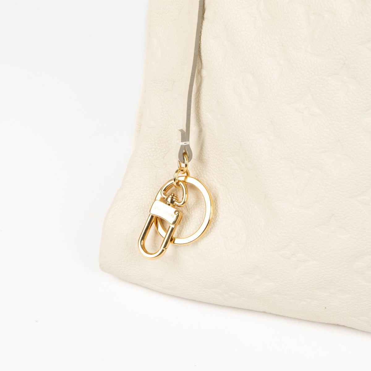 Louis Vuitton Artsy MM White Monogram Empreinte leather shoulder bag