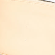 Delvaux Givry Pochette nude leather shoulder bag elegant minimalist