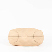 Delvaux Givry With Me nude leather top handle bag