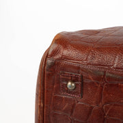 Mulberry Bayswater brown leather travel shoulder bag classic luxury
