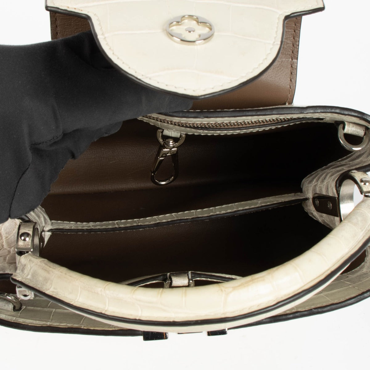 Louis Vuitton Sahara Crocodile Capucine BB Bag