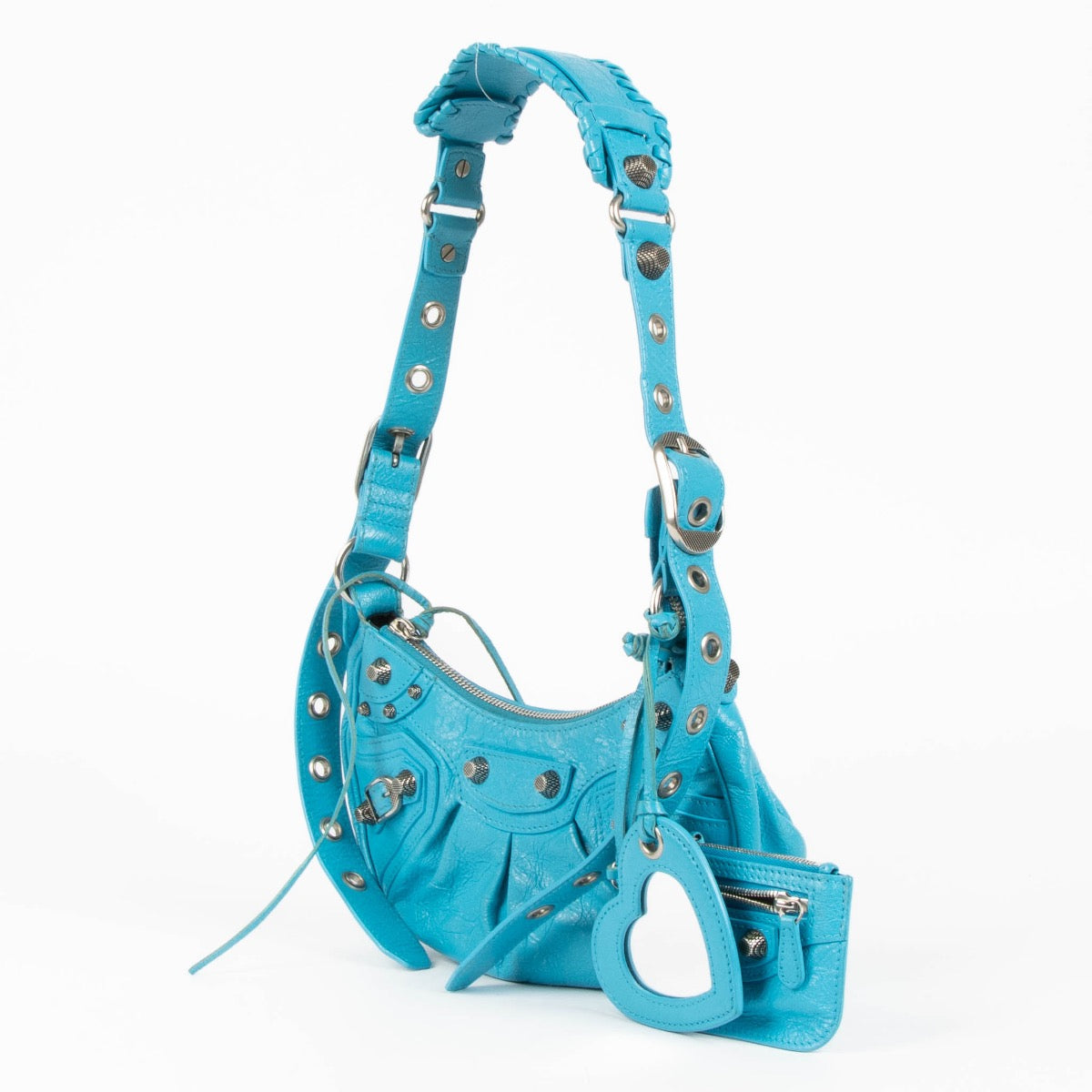 Balenciaga Blue Arena Le Cagole XS Crossbody Bag – Labellov