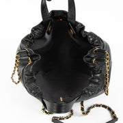 Authentic pre-loved Chanel Paris-New York Black Large Coco Shoulder Bag on Labellov.com