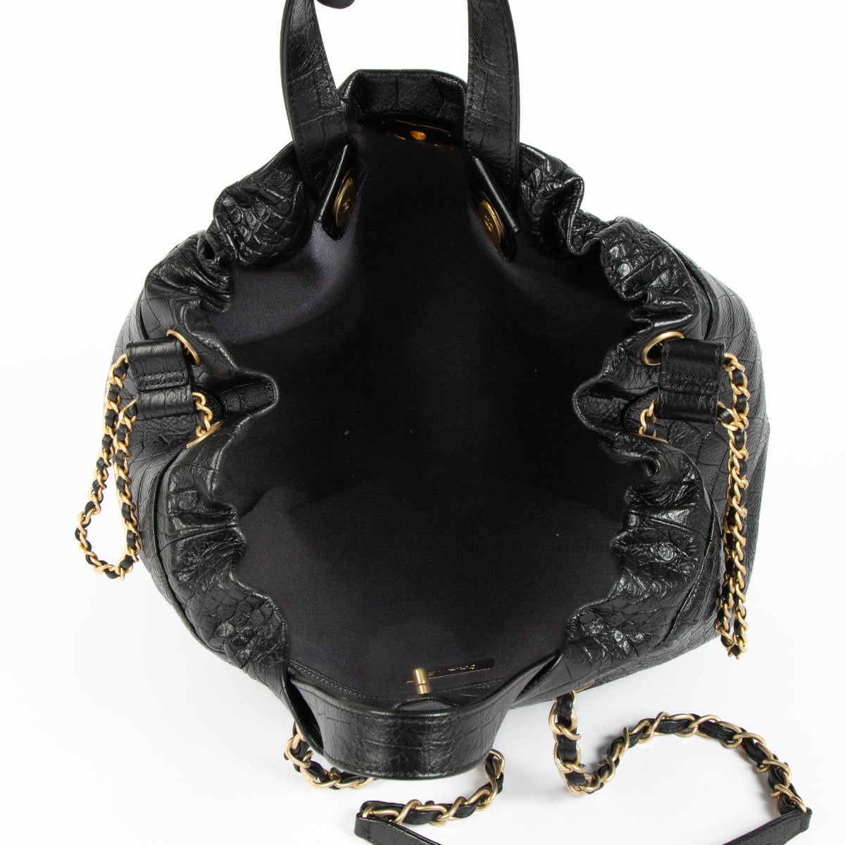 Authentic pre-loved Chanel Paris-New York Black Large Coco Shoulder Bag on Labellov.com