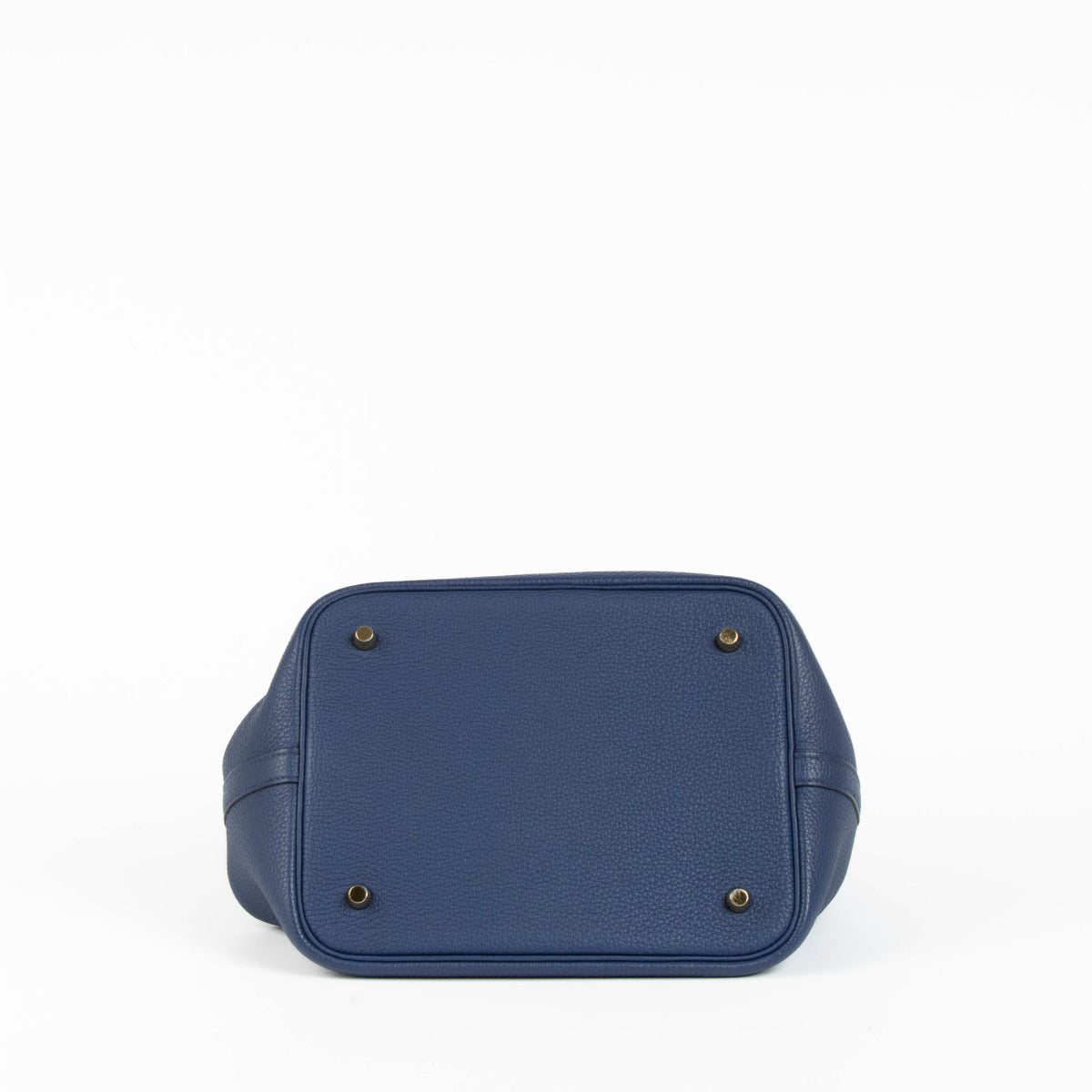 Hermès Picotin Lock 22 Bleu Agate Clemence GHW