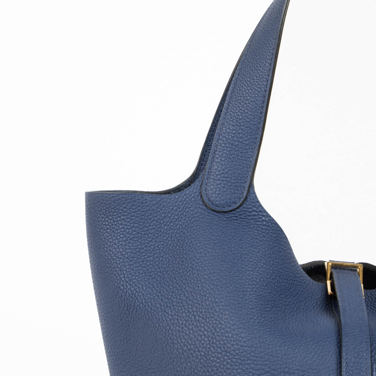 Hermès Picotin Lock 22 Bleu Agate Clemence GHW