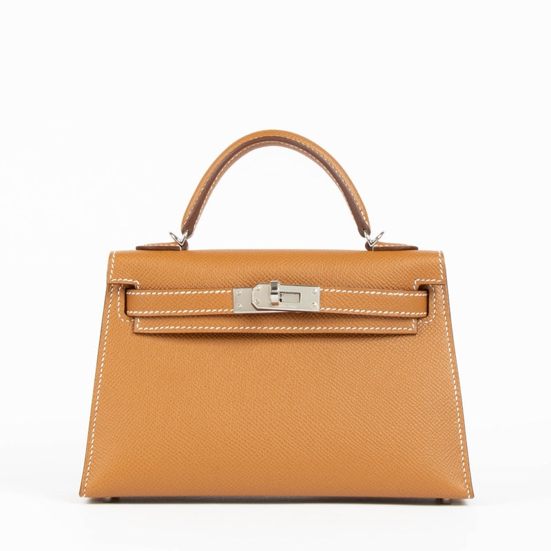 Hermès Kelly Mini II Gold Epsom PHW
