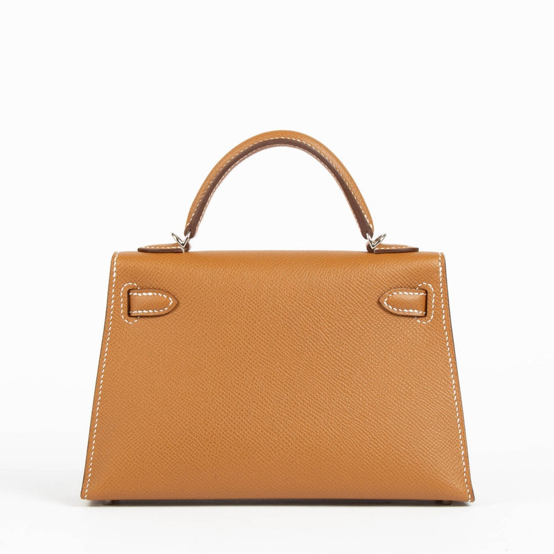 Hermès Kelly Mini II Gold Epsom PHW