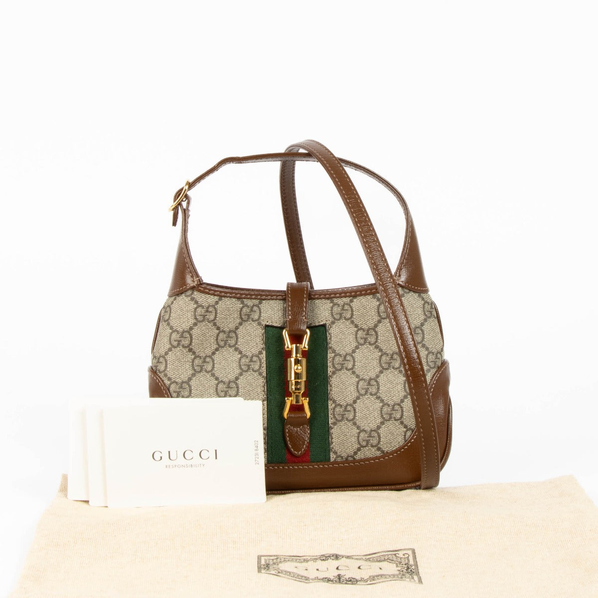 Gucci GG Supreme Mini Jackie 1961 Bag