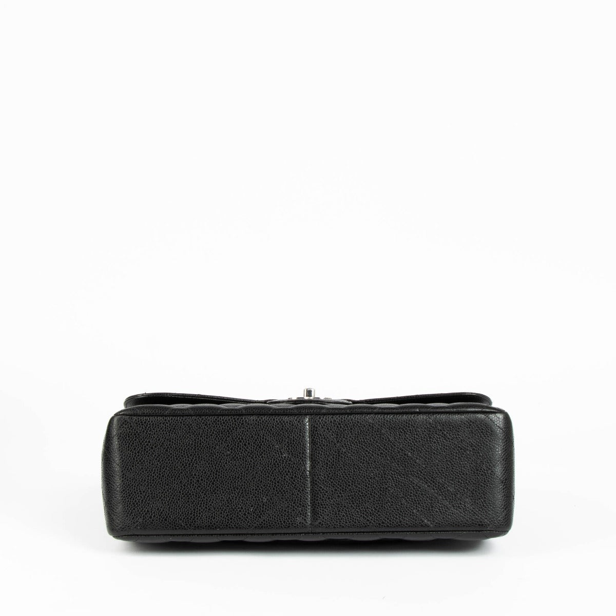 Chanel Black Caviar Large/Jumbo Classic Handbag