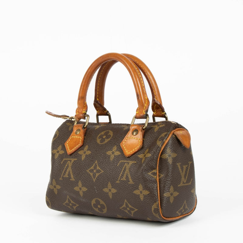 Louis Vuitton Nano Speedy Monogram Mini HL crossbody bag