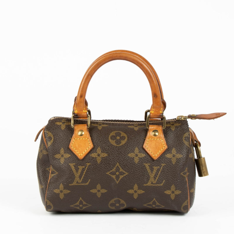 Louis Vuitton Nano Speedy Monogram Mini HL crossbody bag