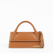 Jacquemus Brown Leather Le Chiquito Long Bag