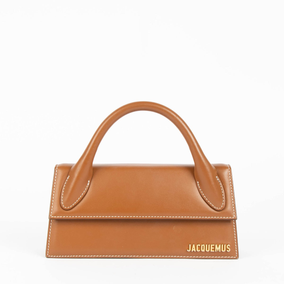 Jacquemus Brown Leather Le Chiquito Long Bag