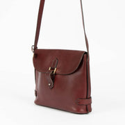 Delvaux burgundy vintage leather crossbody bag timeless elegance
