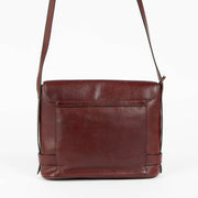 Delvaux burgundy vintage leather crossbody bag timeless elegance