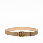 Shop this 100% authentic Gucci Brown Snake Belt at Labellov.com