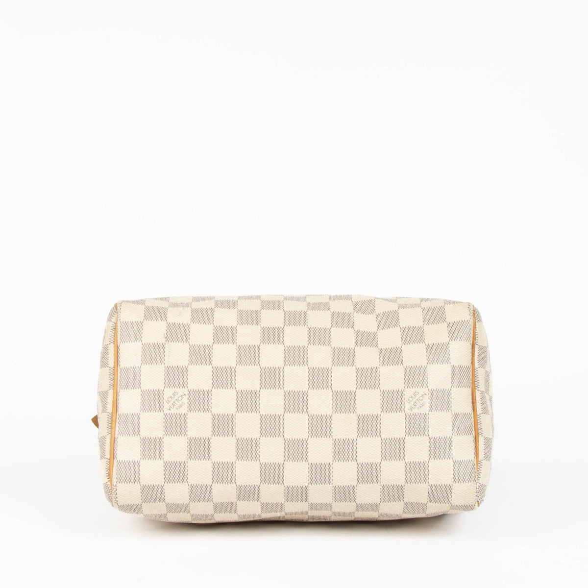 Shop the authentic Louis Vuitton Damier Azur Speedy 25 Top Handle second hand on Labellov.com
