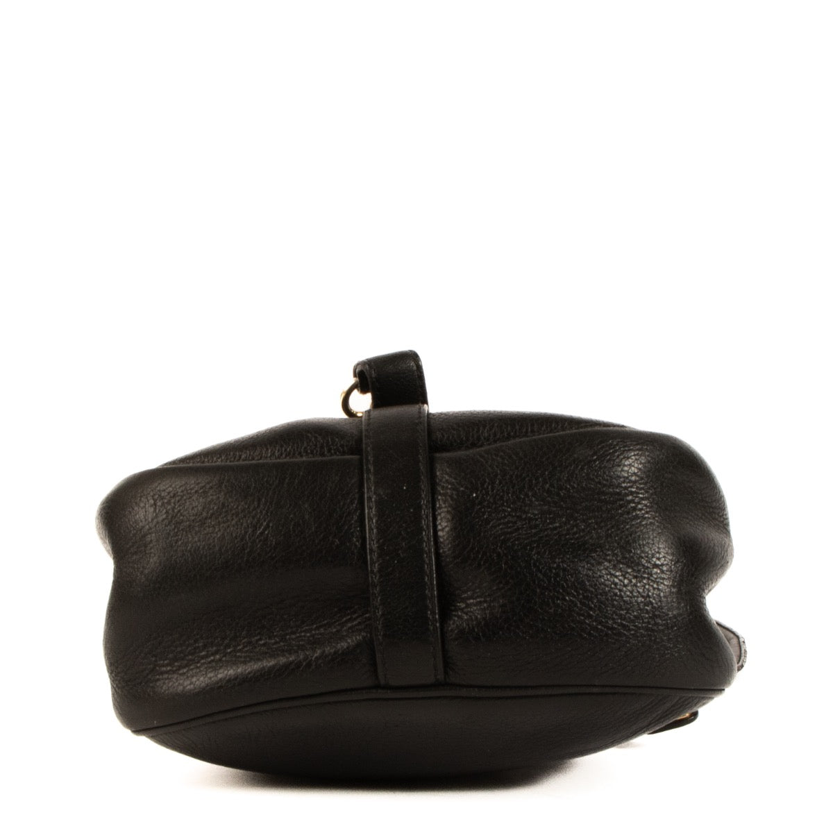 Shop safe online at Labellov in Antwerp, Brussels and Knokke this 100% authentic second hand Delvaux Black Mini Cerceau Crossbody Bag