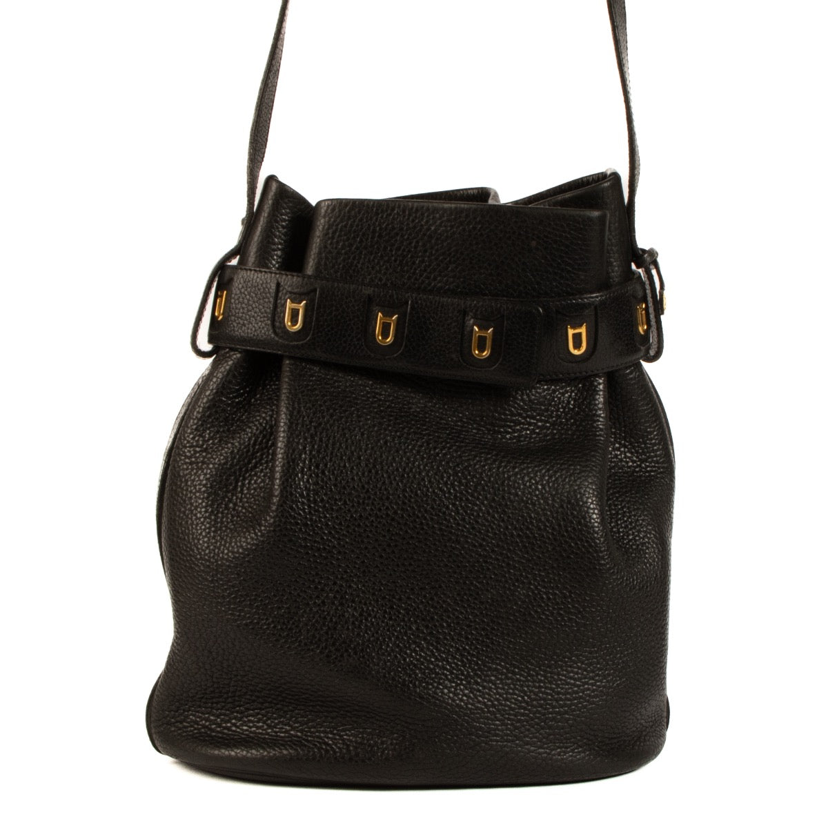 shop 100% authentic second hand Delvaux Black Leather Calicot Bag on Labellov.com