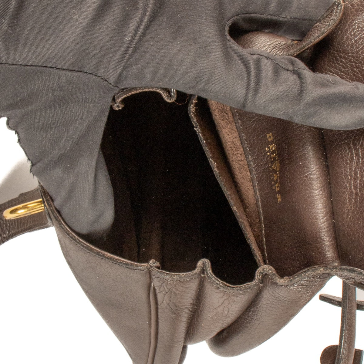 Shop 100% authentic second-hand Delvaux Brown Mini Cerceau Bag on Labellov.com