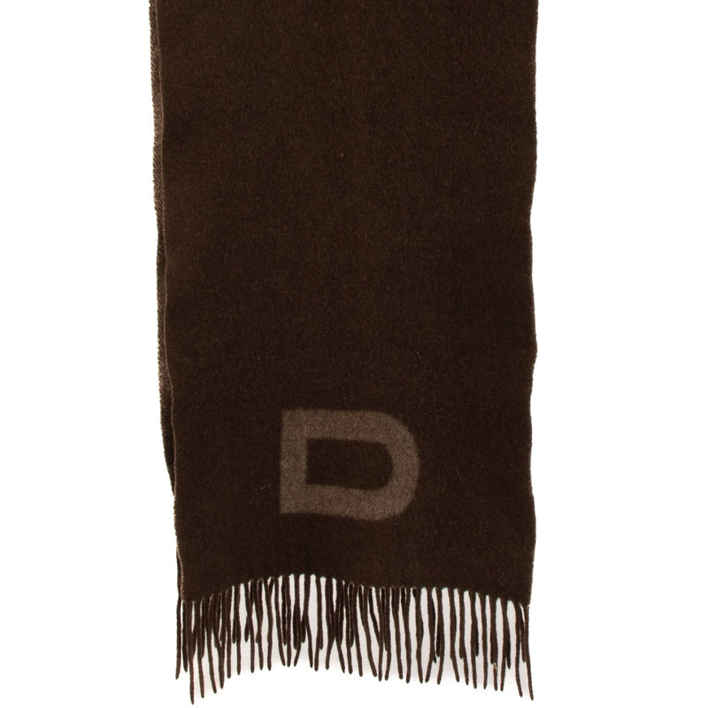 Shop safe online at Labellov in Antwerp, Brussels and Knokke this 100% authentic second hand Delvaux Brown Cashmere Scarf