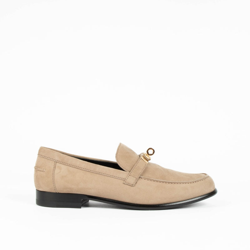 Shop this 100% authentic Hermès Beige Sable Destin Loafer at Labellov.com.
