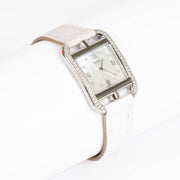 Shop this 100% authentic Hermès Mother of Pearl Diamonds Steel Cape Cod Small Watch at Labellov.com