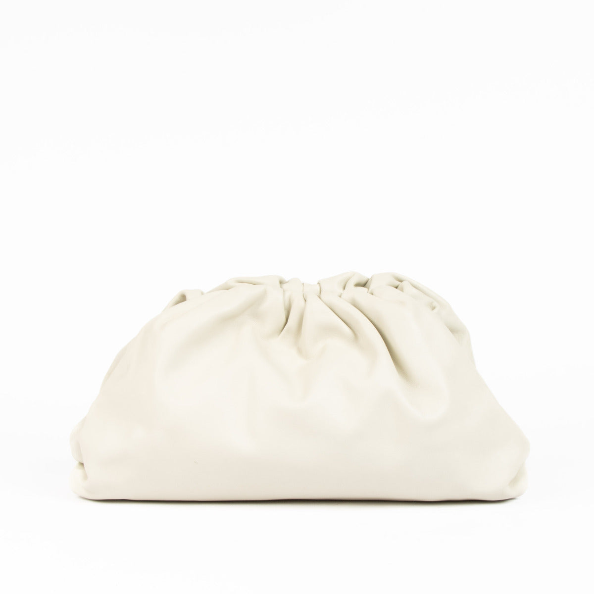 Bottega Veneta White The Pouch Bag