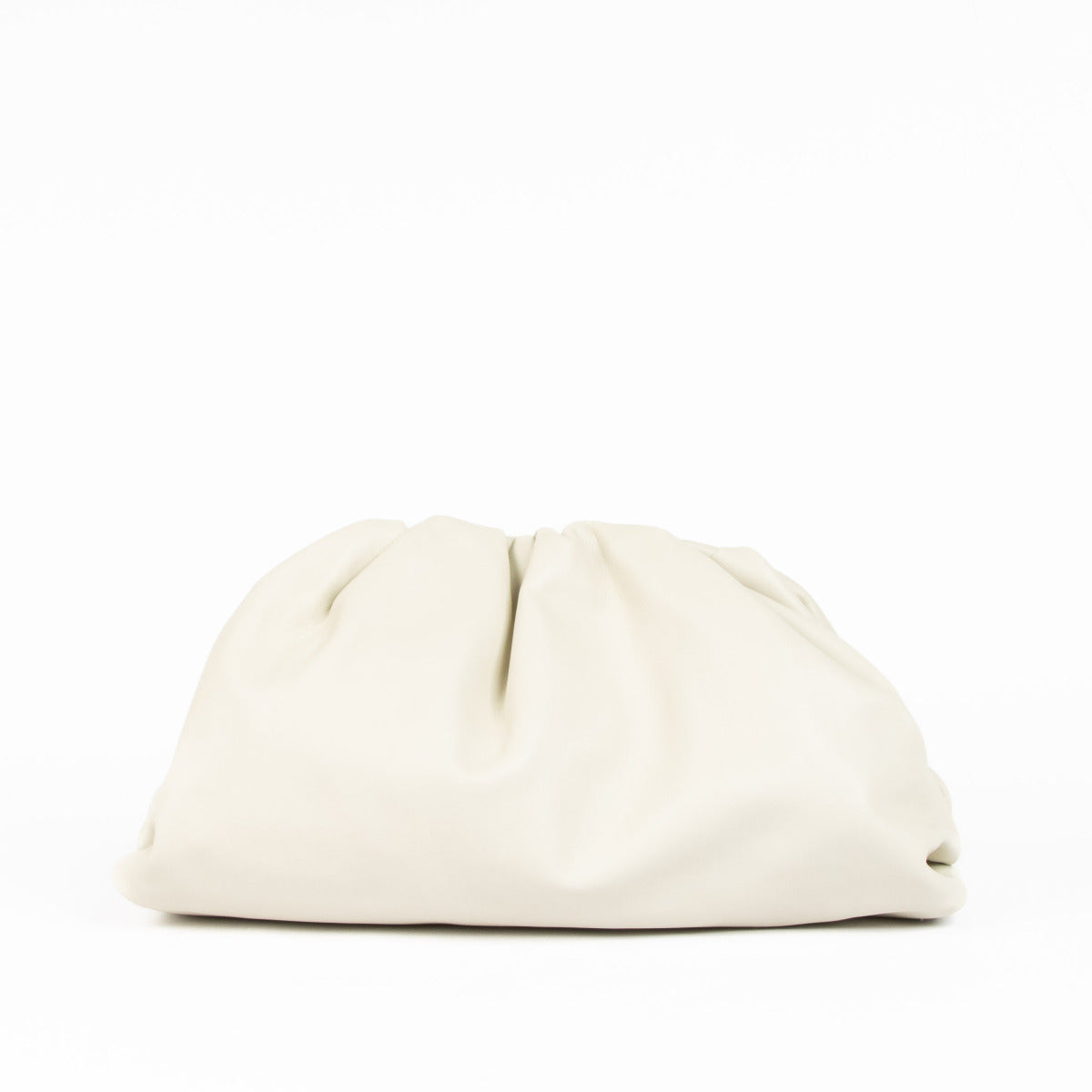 Bottega Veneta White The Pouch Bag