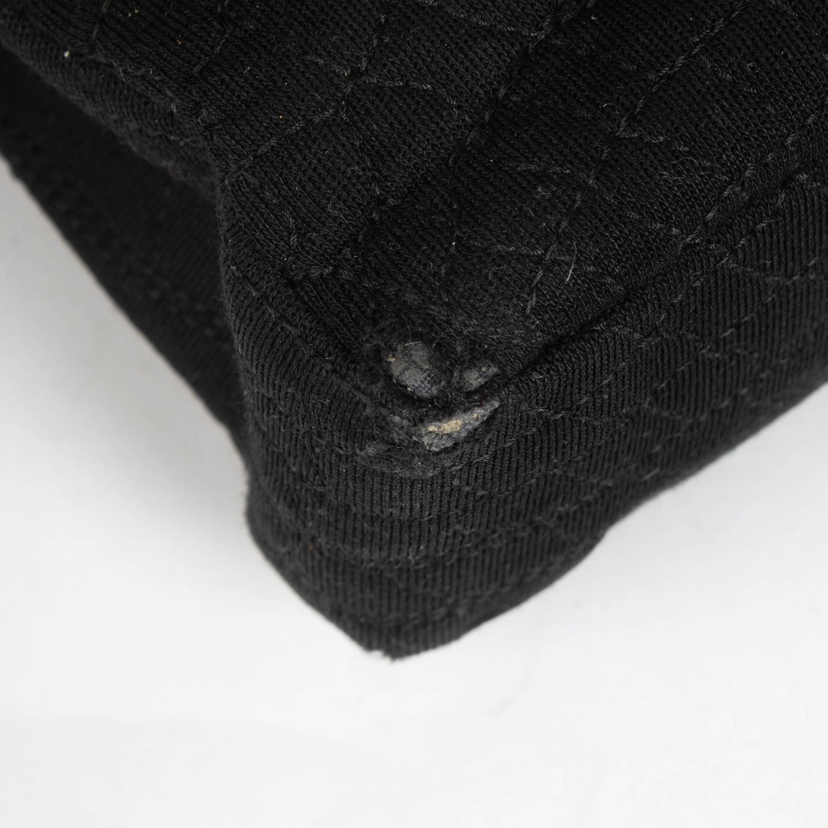 Authentic pre-loved Chanel Black Jersey Coco's Croc Medium 2.55 Reissue Flap Bag on Labellov.com