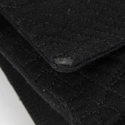 Authentic pre-loved Chanel Black Jersey Coco's Croc Medium 2.55 Reissue Flap Bag on Labellov.com