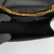 Saint Laurent Black Kate Tassel Crossbody Bag