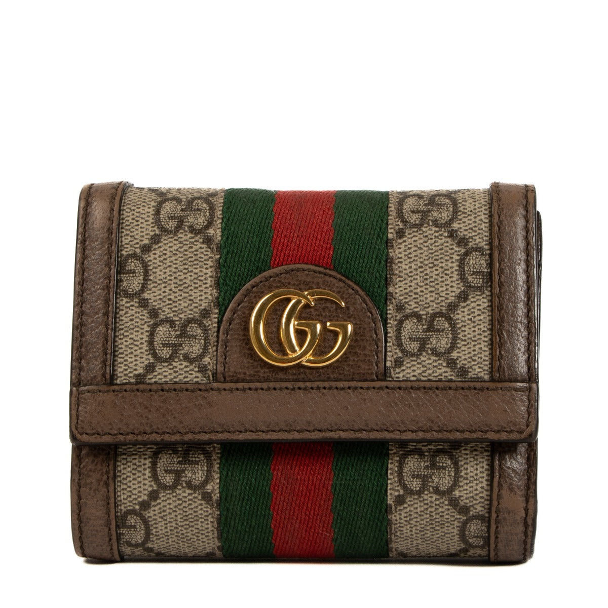 Gucci Ophidia GG French Flap Wallet