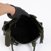 Authentic pre-loved Balenciaga Green Arena Medium City Top Handle Bag on Labellov.com
