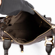 Authentic pre-loved Chloé Brown Medium Marcie Top Handle Bag on Labellov.com