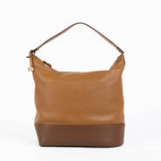Authentic pre-loved Delvaux Bicolore Vegetal Allure Every D Hobo PM Shoulder Bag on Labellov.com