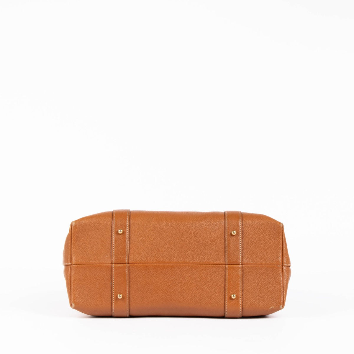 Authentic pre-loved Delvaux Camel Legende Top Handle Bag on Labellov.com