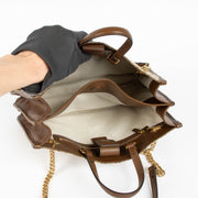 Authentic pre-loved Gucci GG Canvas Horsebit 1955 Tote Bag on Labellov.com