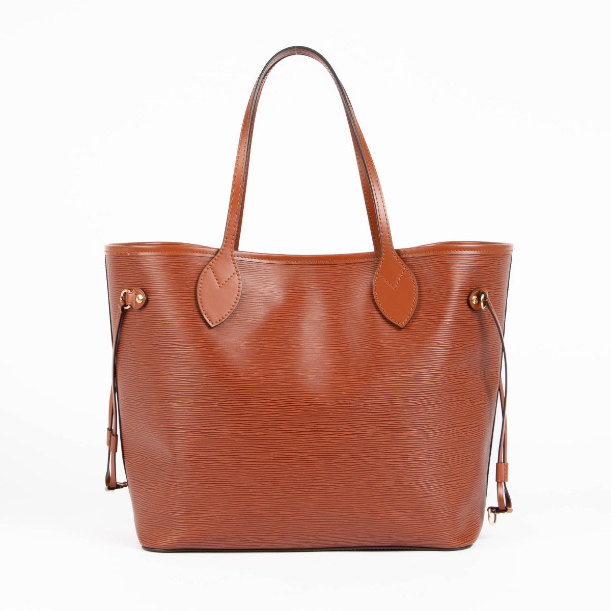 Authentic pre-loved Louis Vuitton Camel Epi Neverfull MM Shoulder Bag on Labellov.com