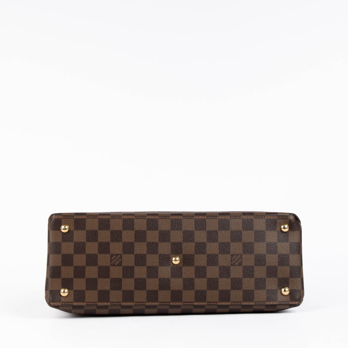 Authentic pre-loved Louis Vuitton Damier Ebene Riverside Top Handle Bag on Labellov.com
