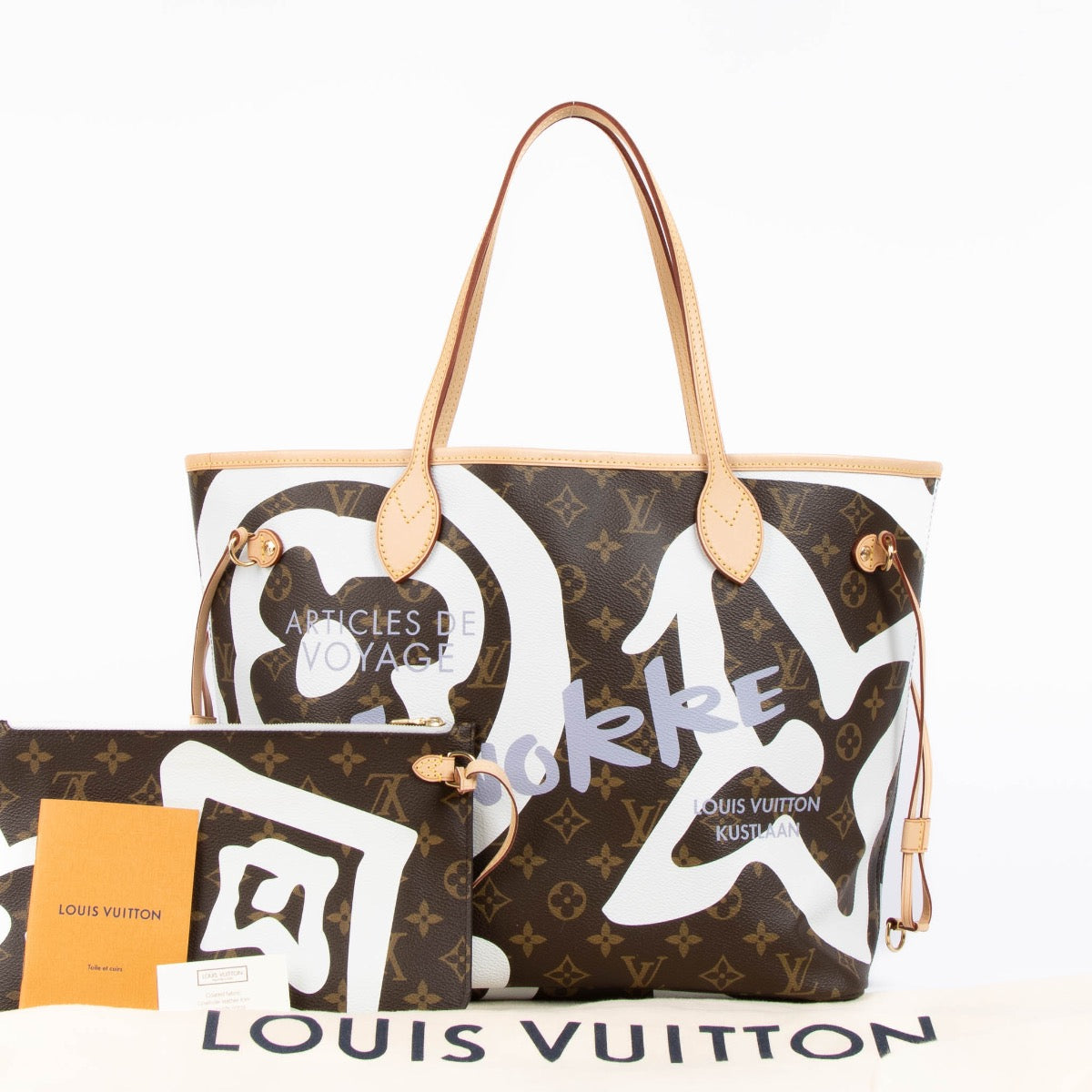 Authentic pre-loved Louis Vuitton Monogram Knokke Neverfull MM Shoulder Bag on Labellov.com