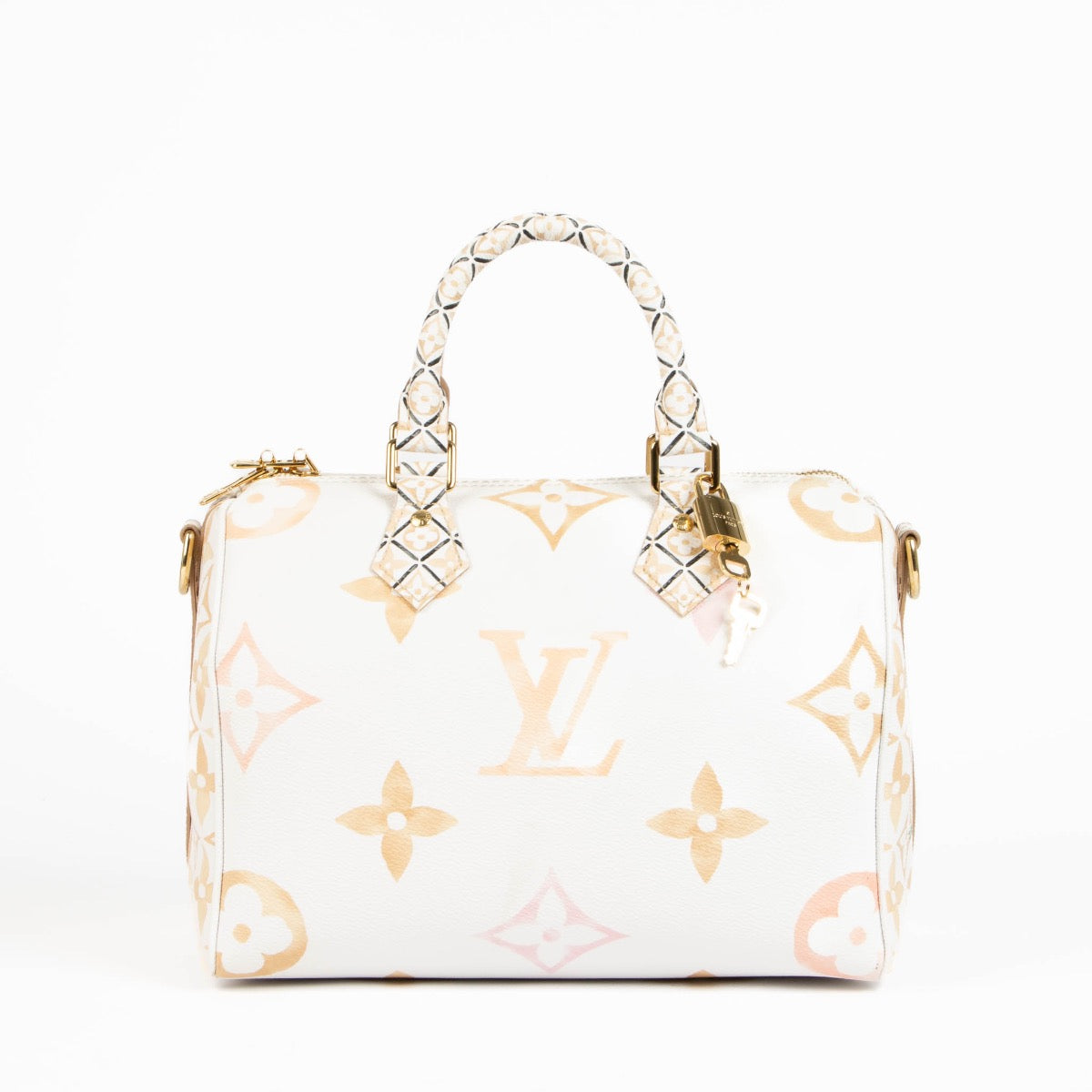 Authentic pre-loved Louis Vuitton By The Pool Speedy Bandouliere 25 Crossbody Bag on Labellov.com
