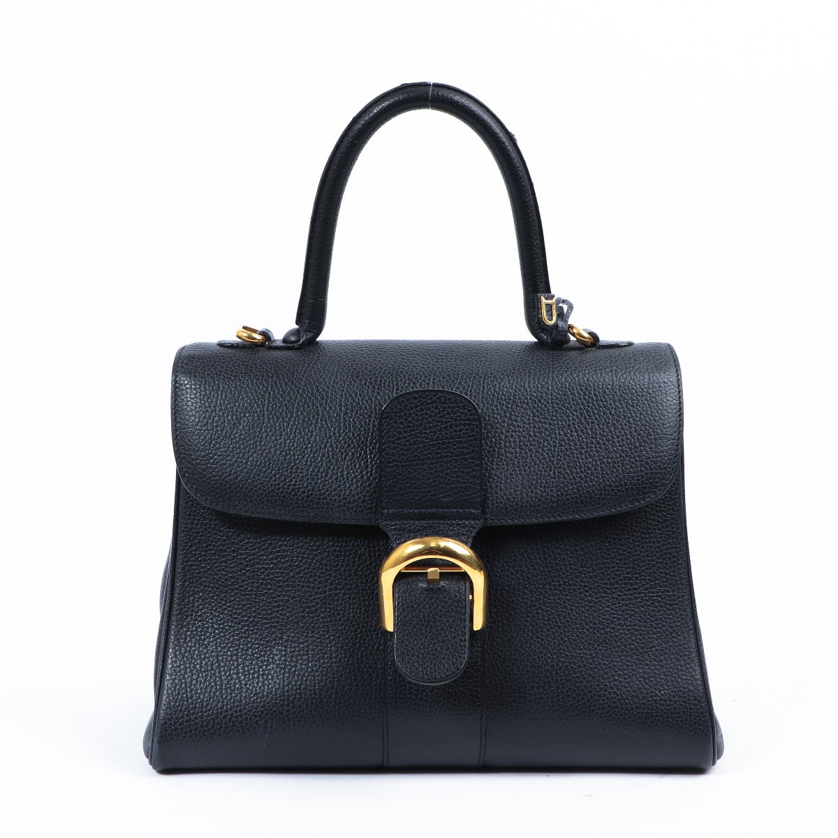 Delvaux Brillant MM Marine Blue