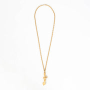 Shop this 100% authentic Valentino Garavani Gold Libra Necklace at labellov.com.